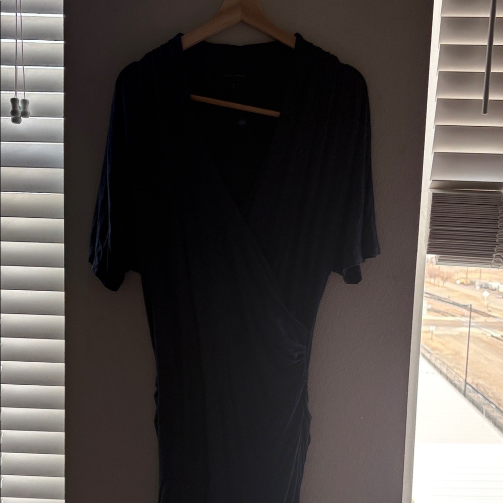 Banana Republic Black Long Sleeve Dress